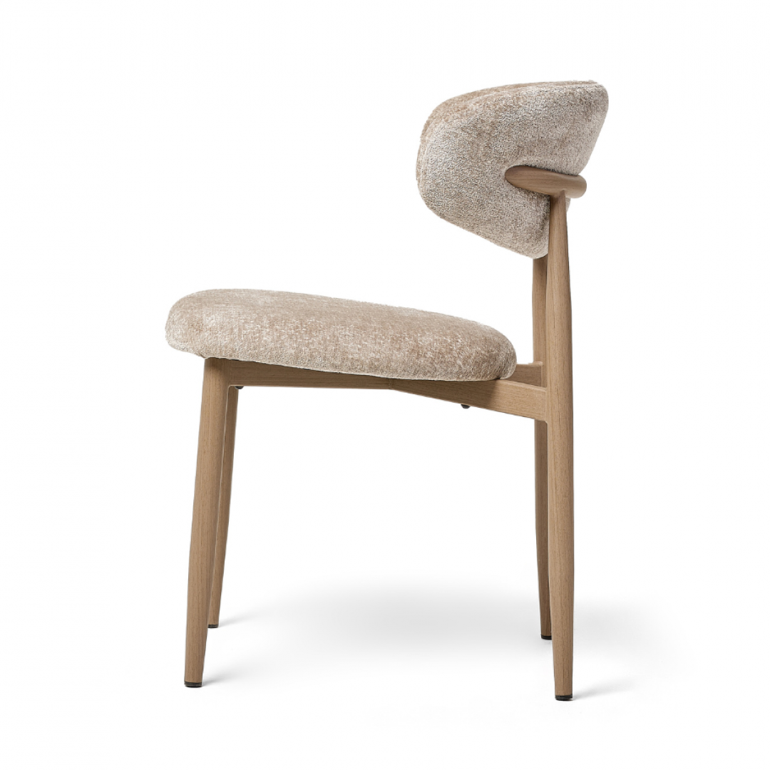 DL POLAR RABBITE Beige design Upholstered indoor chair